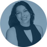 Kaitlyn camacho headshot circle blue Compass Behavioral Health